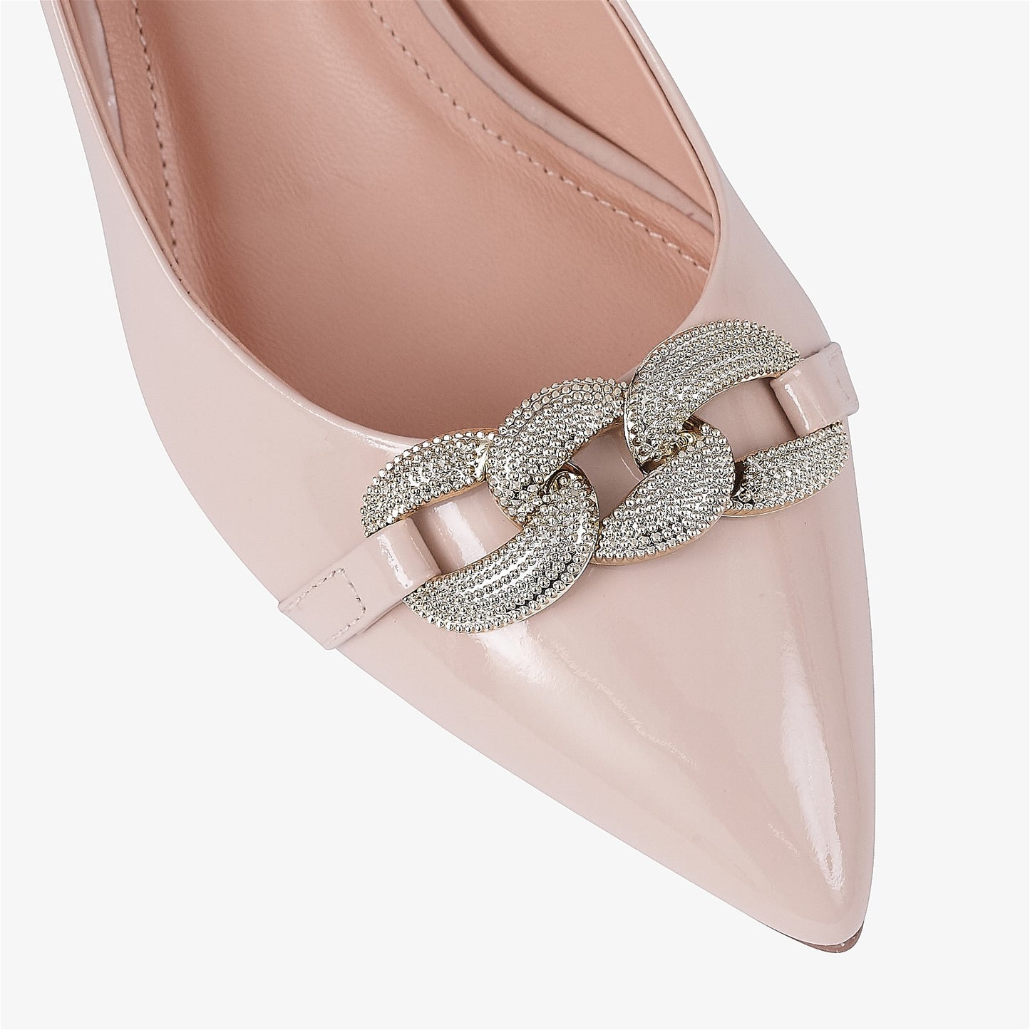 Mazy Nude Pink Patent