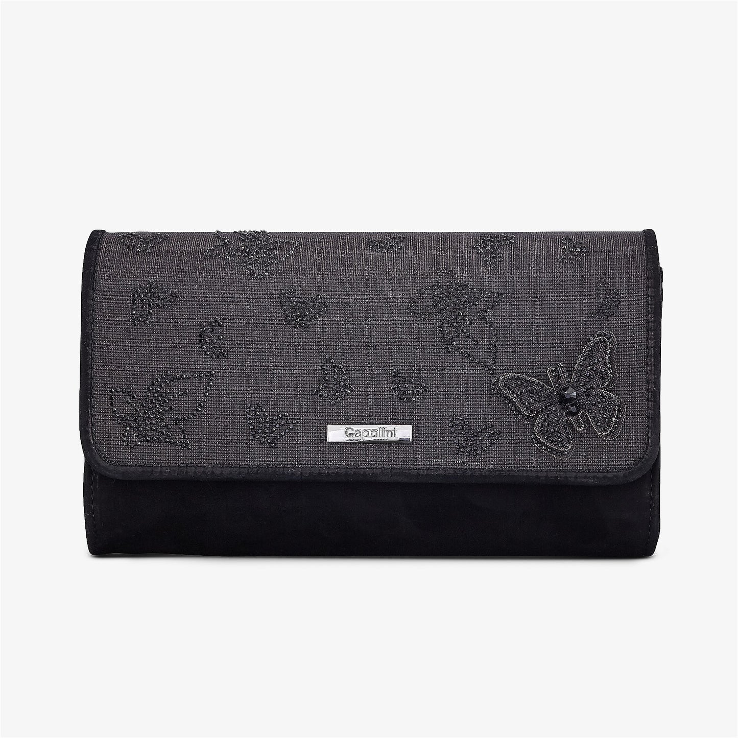 Evie Black Mesh Bag