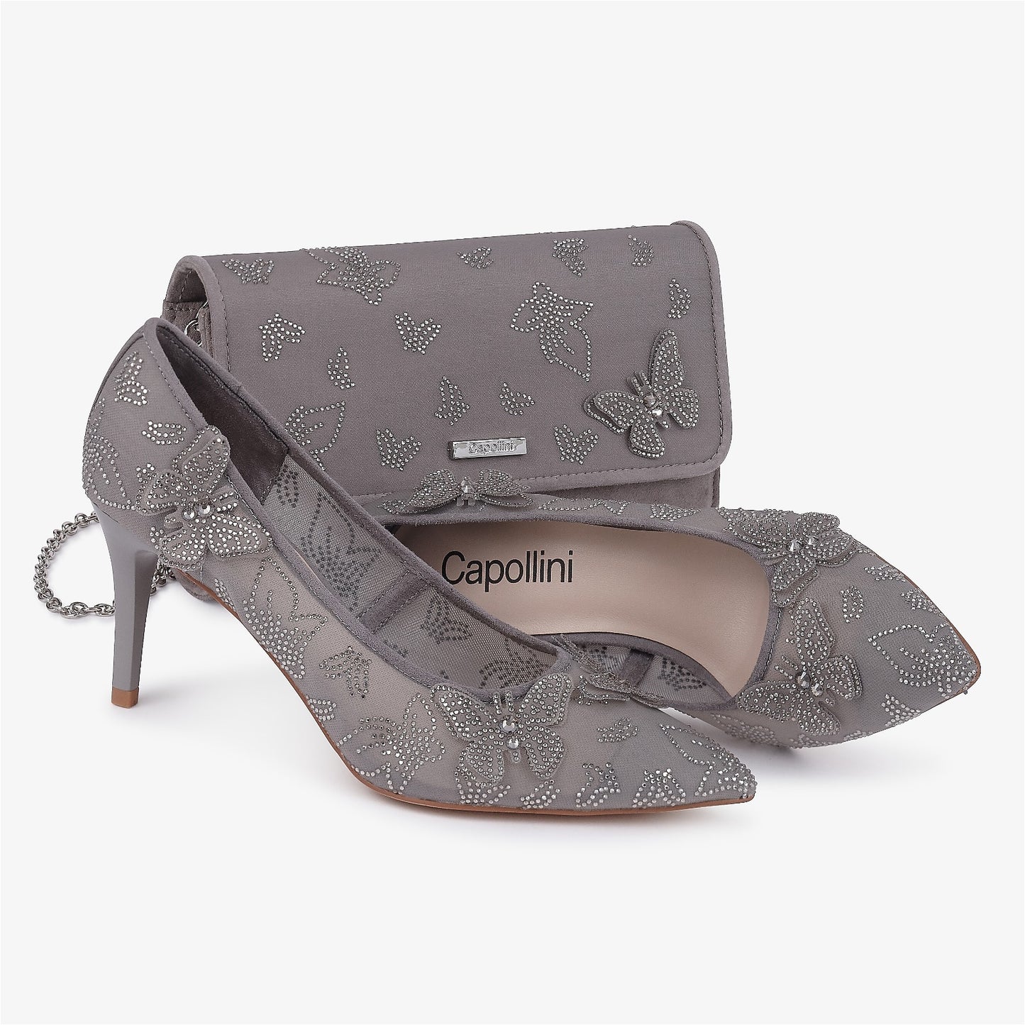 Evie Grey Mesh