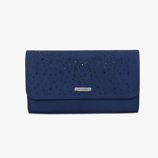 Florence Navy Clutch