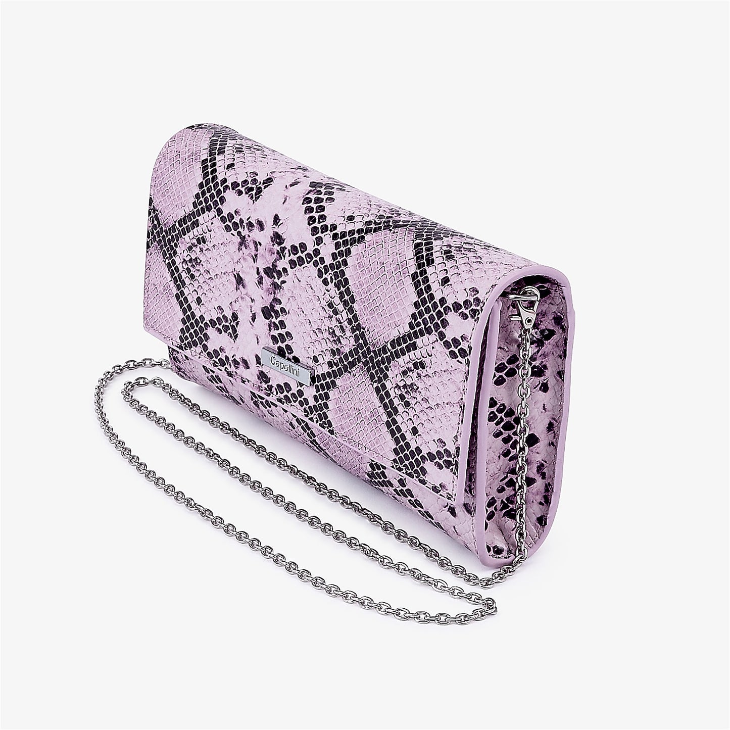 Iris Lilac Snake Bag