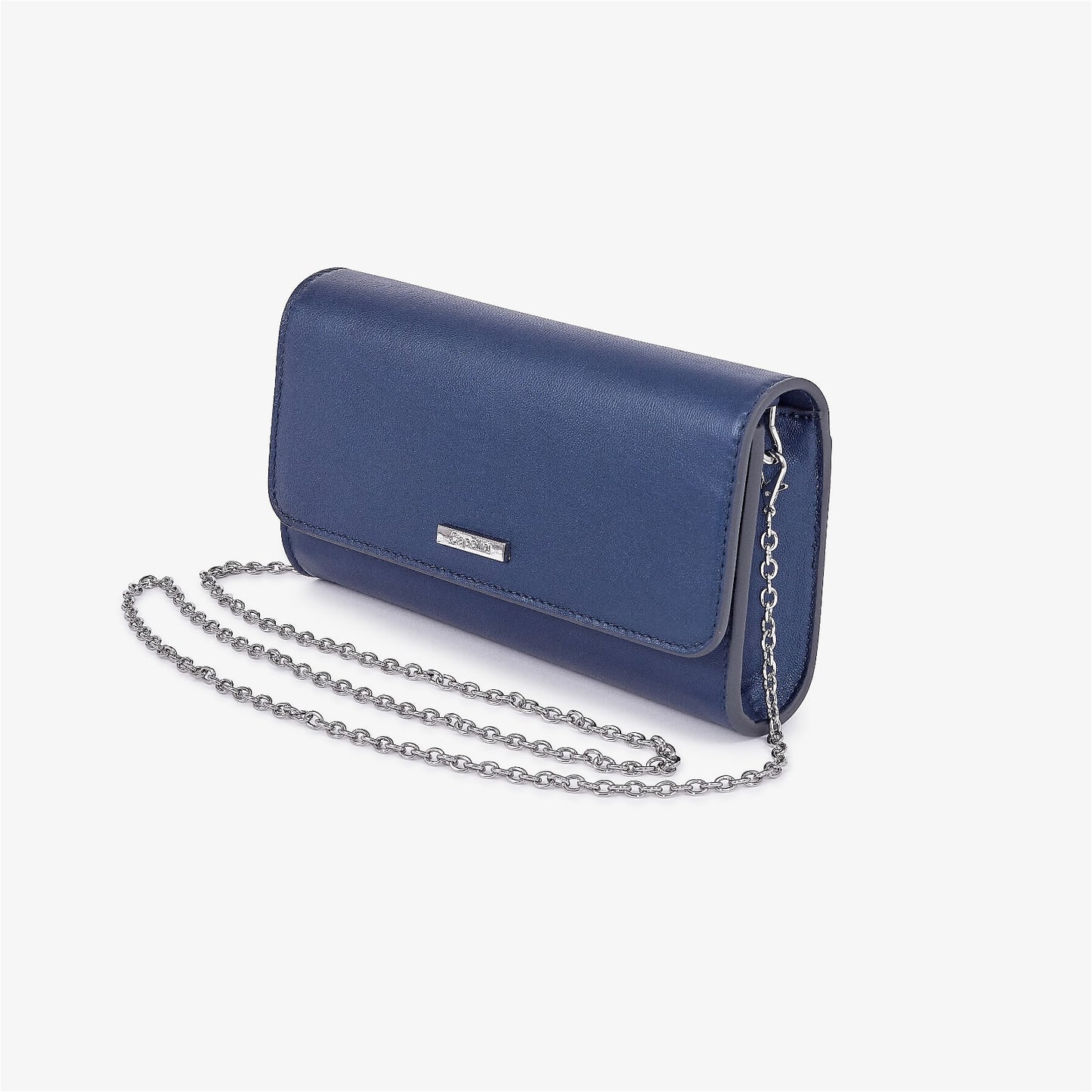 Ophelia Navy Clutch