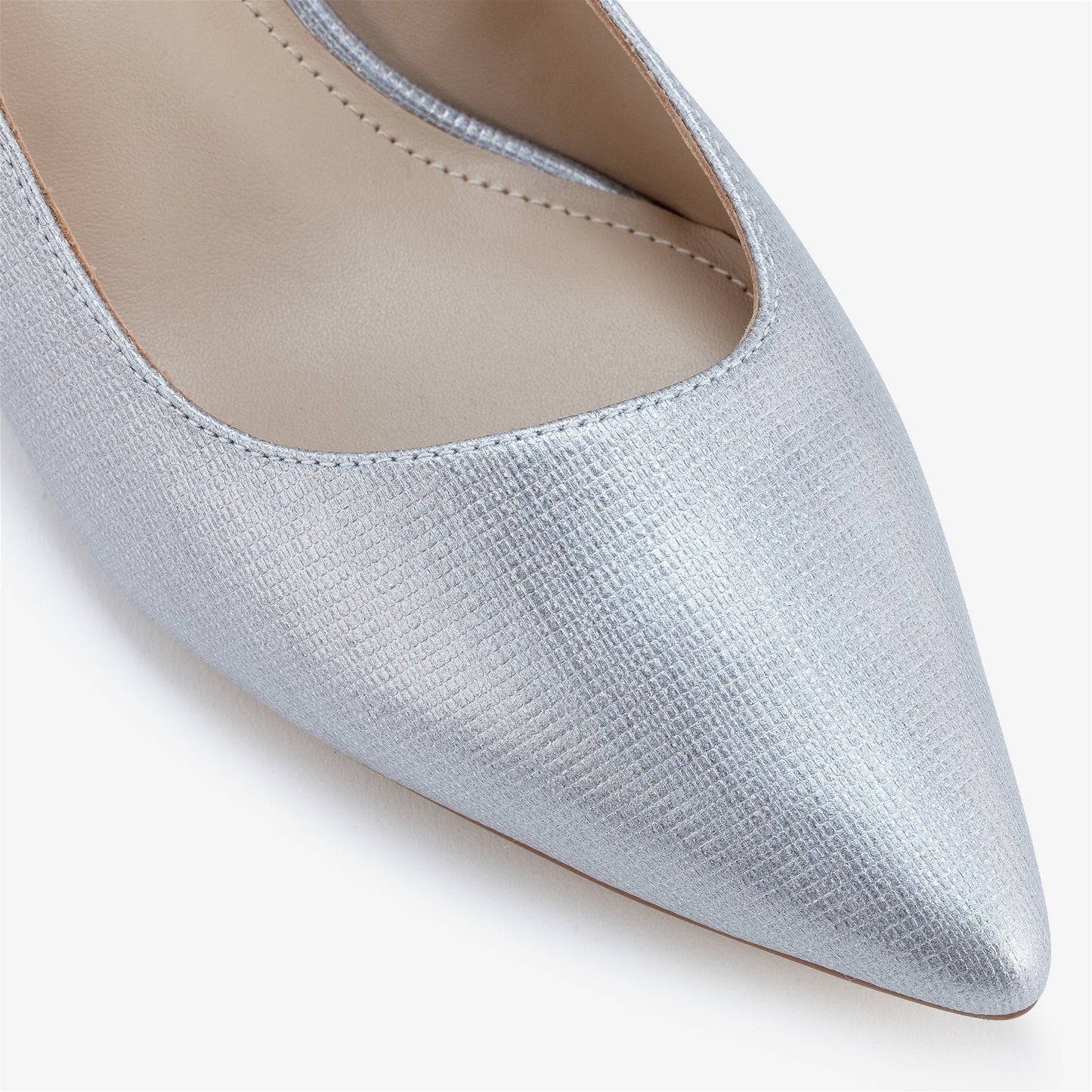 Clarice Pearlised Silver