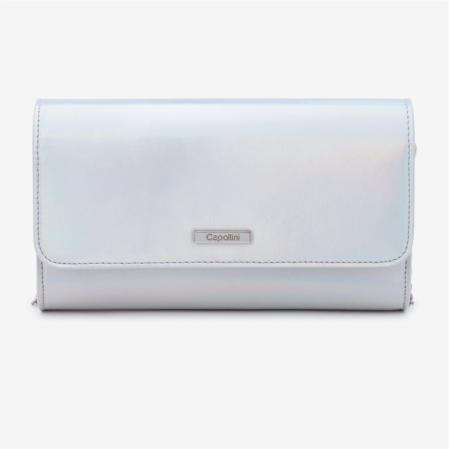 Lumi Iridescent Silver Bag