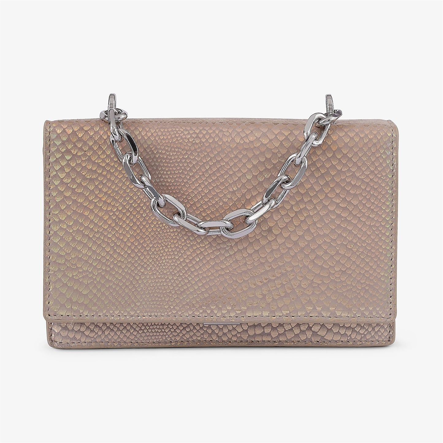 Diana Champagne Clutch Bag