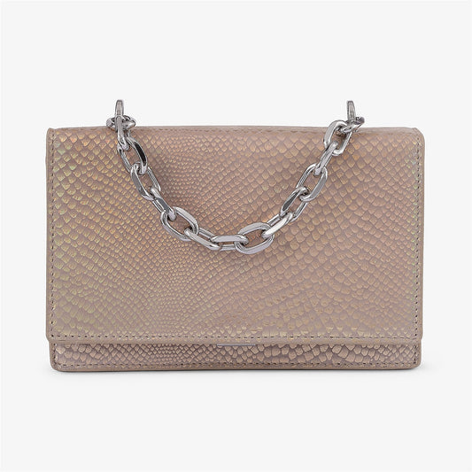 Diana Champagne Clutch Bag